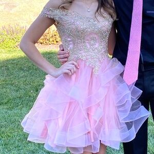 Pink Hoco Dress